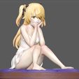 2.jpg FISCHL GENSHIN IMPACT STATUE CUTE GIRL 2 GAME CHARACTER ANIME 3D print model