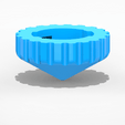 Pointe B-Blade1.png Download free STL file Beyblade Toupie Tip • 3D print object, emajo