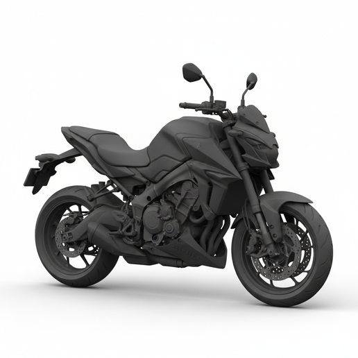 Suzuki GSX-8S bobber motorcycle STL, hyper detailed motorcycle, futuristic motorcycle STL, low poly motorcycle, vintage motorcycle STL, retro motorcycle STL, motorcycle miniature, custom bike STL, 1:12 motorcycle, motorcycle statue, motorcycle 3D model, e