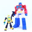 bee6.jpg Бесплатный STL файл ARTICULATED G1 TRANSFORMERS BUMBLEBEE - NO SUPPORT・Шаблон для 3D-печати для загрузки