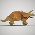 Triceratops_2015-Apr-05_05-02-33PM-000_FRONT_jpg.jpg STL file Animated Triceratops・3D printer model to download