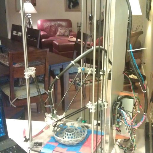 Rostock (delta robot 3D printer)