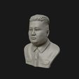 06.jpg 3D Sculpture of Kim Jong un 3D print model