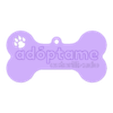 ESP_ Adoptame Gato.stl Adopt Me Dog Cat Necklace Dog Necklace
