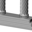 Twisted-ribbs-Double-sided-ornament-book-ends-Greek-key-pillar-Greek-Parthenon-relief-02.jpg Vintage pattern twistedrope Parthenon relief alter 3D print model
