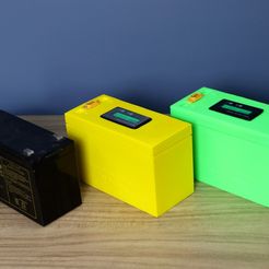 IMG_5916.jpg Archivo STL gratuito Caja de baterías de litio de 12 V・Objeto imprimible en 3D para descargar, deba168