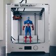 01.jpg Файл STL Капитан Америка・3D модель для печати скачать