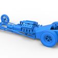60.jpg Fichier 3D Diecast Moteur avant dragster old school avec V8 Version 2 Échelle 1:25・Objet imprimable en 3D à télécharger