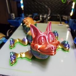 Симпатичный лисенок с флекси-принтом и версиями 3MF и XL в комплекте!