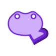 KSC75 Froggy MMCX_ez-print.stl KSC75 Froggie Mod MMCX