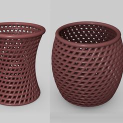 ConcaveConvex.jpg 3D-Datei Vas Konkav Konvex Pflanzgefäß kostenlos・3D-druckbare Vorlage zum herunterladen