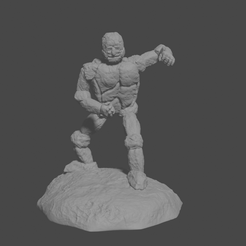 6.png STL-Datei Felsgolum・3D-druckbare Vorlage zum herunterladen