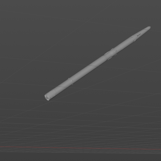 🗺️ Soviet 9M127 air-to-ground missile 3D model material・ OBJ File for ...