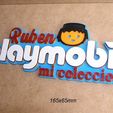cartel-logo-playmobil-juego-coleccion-friki-impresion3d.jpg Playmobil personalized collection, toys, poster, sign, logo, signboard, collection, sign, collection