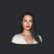 model-5.png Adriana Lima-bust/head/face ready for 3d printing