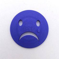 sad_face_better.jpg Archivo STL gratis Sad Face! IMPORTANT NOTICE!・Plan de la impresora 3D para descargar