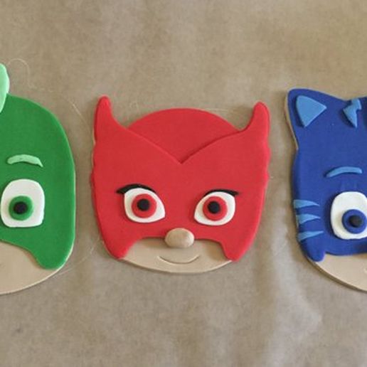 pj mask cookie cutter 3D model