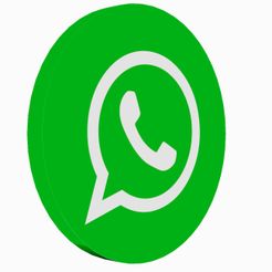 WhatsApp3DLogo1.jpg Logo 3D de WhatsApp