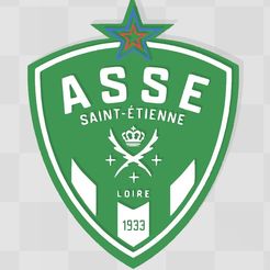 1.jpg ASSE ligue 1 soccer team logo