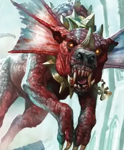 3D file CHAOS DEMON DAEMON RED ANGRY FLESH HOUNDS 😡 ・3D printing ...