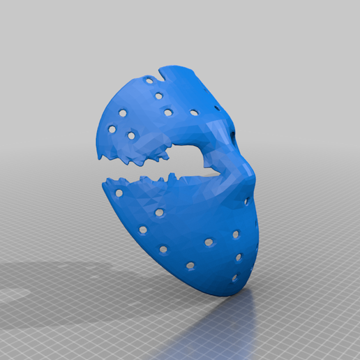 🎭 Jason Vorhees Masks Separate・Free STL File for ・Cults
