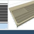 Tray_.jpg USA Flag Tray - CNC Files For Wood, 3D STL Model