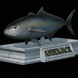 Greater-Amberjack-statue-4.png fish greater amberjack / Seriola dumerili statue detailed texture for 3d printing
