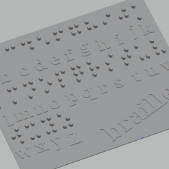 braillef.png Бесплатный STL файл азбука Брайля・Шаблон для 3D-печати для загрузки, andresterradas