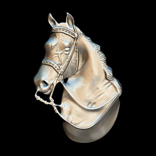 Horse pendant 3D model