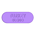 Turkey_Blend.stl Wood Pellet Labels