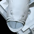 White-grouper-open-mouth-1-60.png fish white grouper / Epinephelus aeneus trophy statue detailed texture for 3d printing