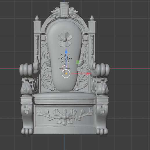 🤴 King's Throne 3D Model – Majestic & Royal Download・ STL File for 3D ...