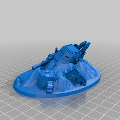 2923b8e18b6cbf3a7707e5750fe9716b.png Free STL file Sentinel Wreck Flyer Base Objective・Template to download and 3D print