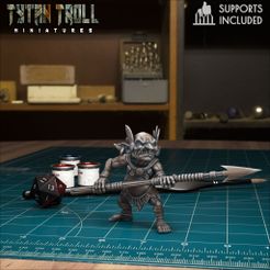 Jungle-Goblin-06.jpg Файл 3D Jungle Goblin 06 [Предварительная поддержка]・Шаблон для 3D-печати для загрузки