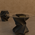 MESA-11.png Файл STL ЖУРНАЛЬНЫЙ СТОЛИК CONVERGENCE・Модель 3D-принтера для скачивания