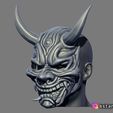 17.JPG Hannya Mask -Satan Mask - Demon Mask for cosplay