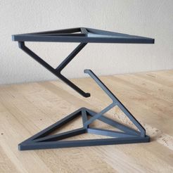 Photo_2.jpg Free STL file Tensegrity - Impossible table (Hidden wire and tensioner)・3D printing template to download