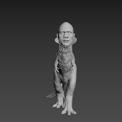 Dwaynrannosaurus-front.png Fichier STL gratuit Dwaynrannosaurus・Objet à télécharger et à imprimer en 3D, AB_3D