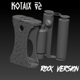 ZBrush Document kotaix v2 rock.png Squonk Parallel Mech Mod "Kotaix v2" and "Kotaix v2 Rock".