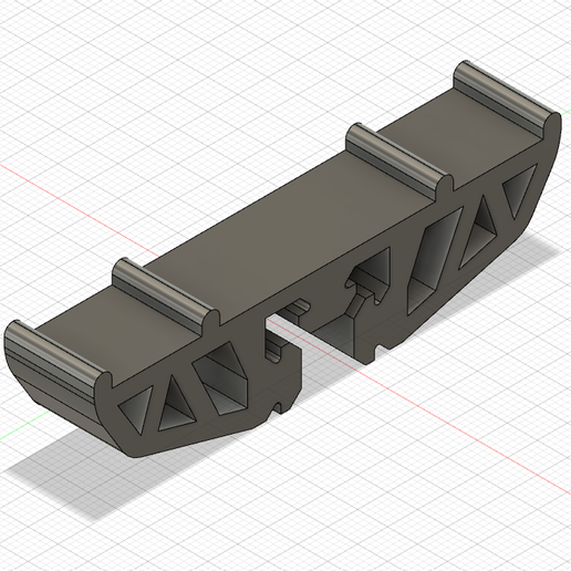 Ender 3 Top Rail Spool Holder Bracket 3D model
