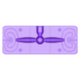 Double Tail Grub Mold Right.stl Double Tail Grub Soft Plastic Injection Mold