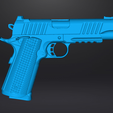 2.png Bul Armory 1911 EDC 4.25 Real size 3d scan