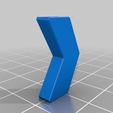 Rallyman_Tile_Clip.png Hexagonal Board Game Tile "Clip" (eg. Rallyman GT) - Straight Clip Added