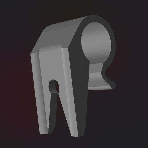 BMW E30 E28 E21 Wiring Clip  Cable Clamp 3D Print STL Replacement