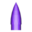 4_fin_rocket_nose_cone.stl Model Rocket - A,B and C size engine