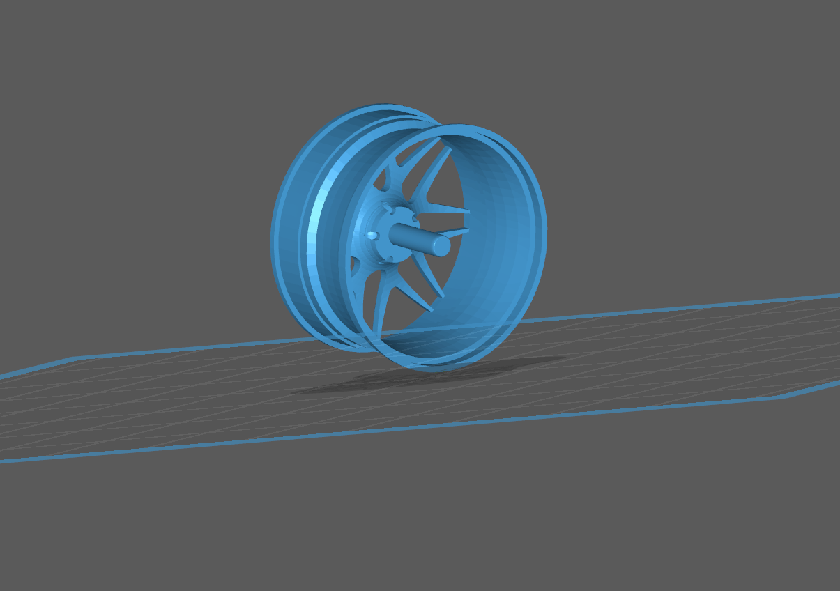 Stl File 1 24 Scale s Wheels 19 Inc Mm Tamiya Fujimi Aoshima Rim 3d Print Design To Download Cults