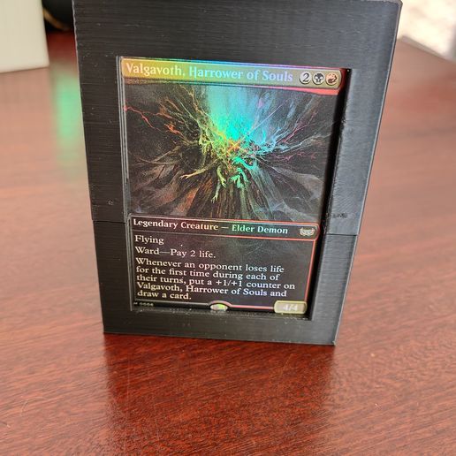 MTG OPEN FACED COMMANDER DECK BOX