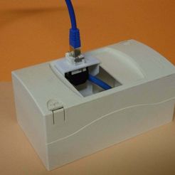 P9252506.JPG Soporte para núcleo modular RJ45 - 3M / Support modulaire pour noyau RJ45 - 3M