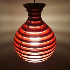 Ring Lamp2 hanging13 2000.jpg Fichier STL Lampe annulaire2・Design pour imprimante 3D à télécharger