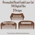 Personalized-Combs-MAA-Image-1.jpg Personalized Beard Combs 3 Designs SVG Laser Cut Files Templates